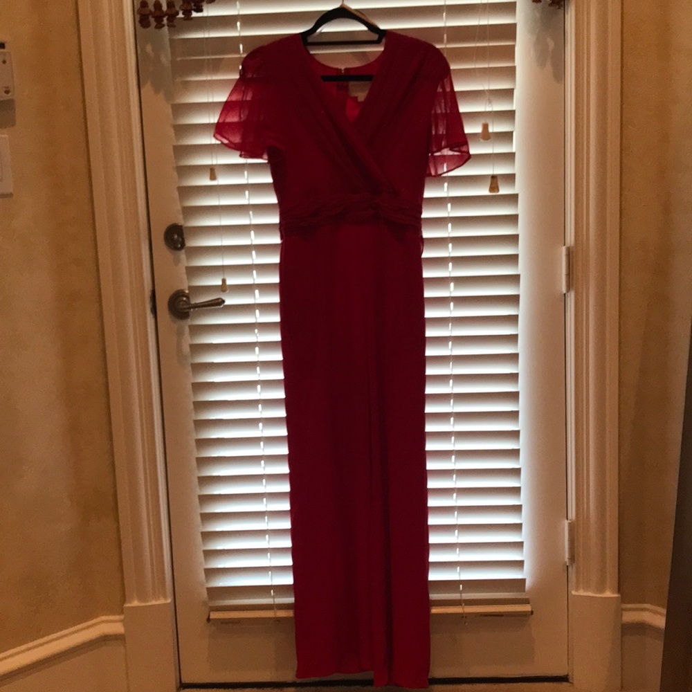 Gal meets Glam red jumpsuit